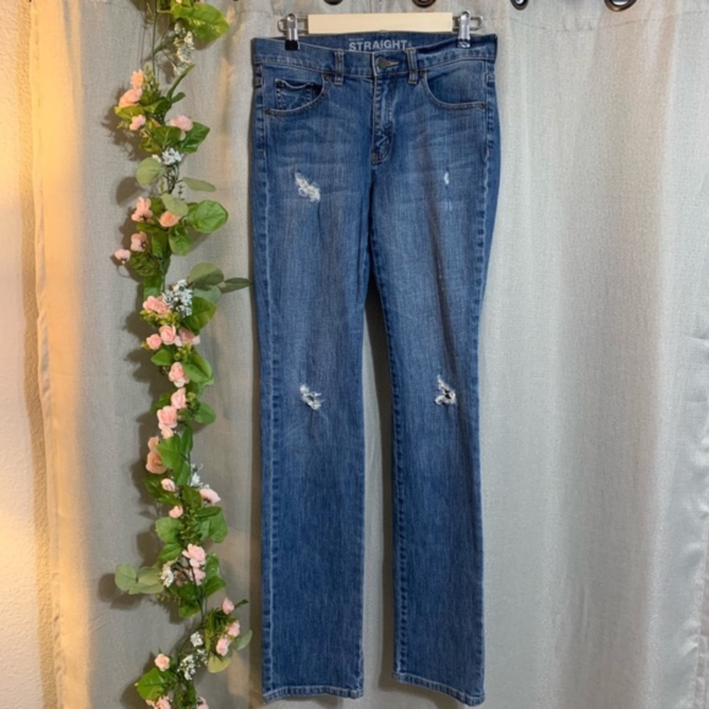 🖤 NY&C Straight Leg Mid Rise